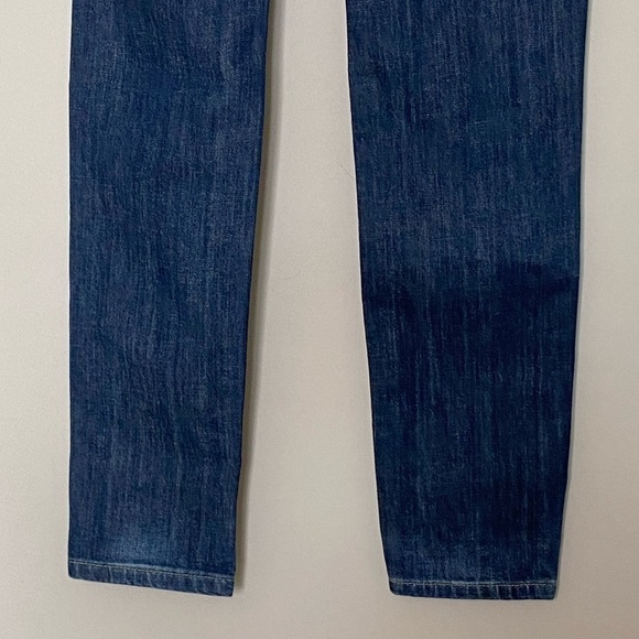 Boden Blue Denim Skinny Ankle Skimmer Mid-Rise Jeans, size 8L - Picture 7 of 15